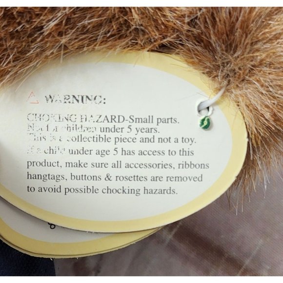 Bearington Collection Collectible Series Limited Edition Stuffed Bear - Picture 7 of 16